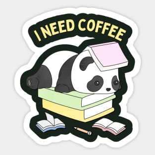 I need coffee lover coffee addict This Girl Runs On Caffeine And Sarcasm Funny Sticker